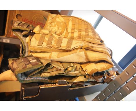 Box of military type panier jackets. P&amp;P Group 3 (£25+VAT for the first lot and £5+VAT for subsequent lots) 