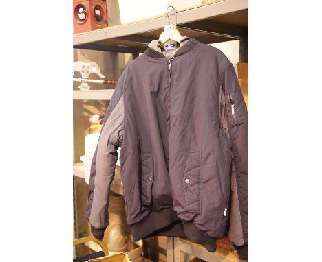 Lee Cooper navy sweat jacket 3XL RRP £72.99. P&amp;P Group 2 (£18+VAT for the first lot and £2+VAT for subsequent lots) 