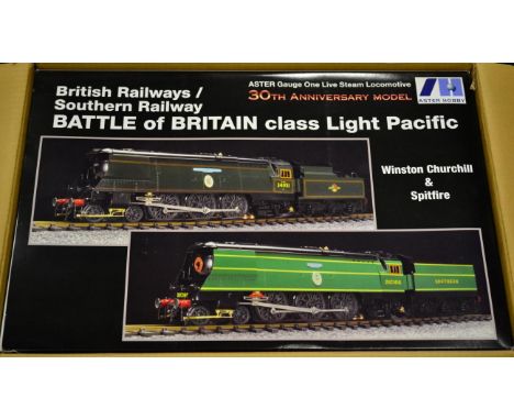 Aster Hobby Gauge 1 30th Anniversary Model British Railways/Southern Railway Battle Of Britain Class Light Pacific Unmade Kit