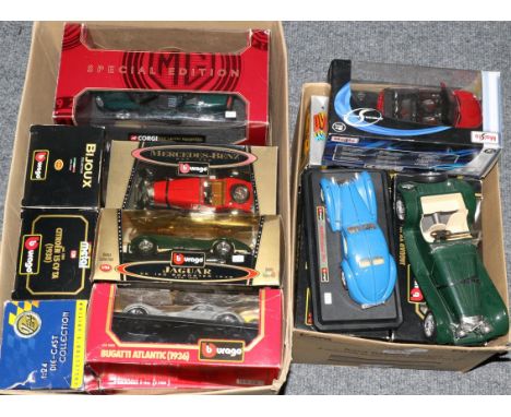 Burago And Others A Collection Of Assorted 1:24 Scale Models (all E boxes G) (18 boxed and 2 unboxed)