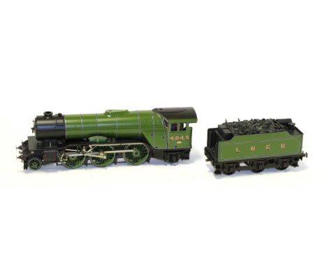 O Gauge A Finescale Model Of 2-6-2 V2 Class Locomotive Kings Own Yorkshire Light Infantry LNER 4843 finish in green,  by Pete