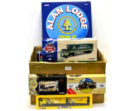 Corgi Modern Models including Alan Lodge 'Pride of the Dales', Pointer tanker and others (all boxed) (10)