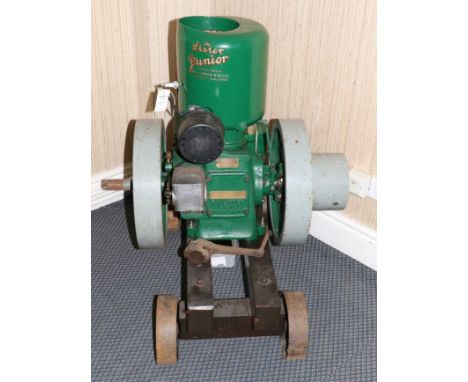 Ruston Hornsey The Lister Junior Stationary Petrol Agricultural Engine (restored)