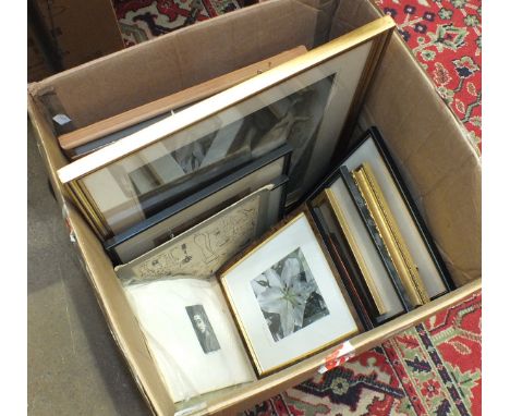 A collection of various pictures and prints.
