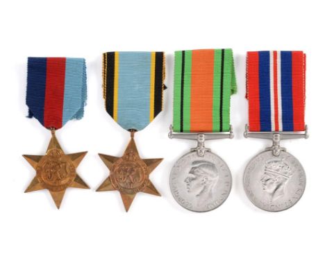 A Second World War RAF Posthumous Group of Four Medals, awarded to 654599 W/O W.Owens 103 Squadron, comprising 1939-45 Star, 