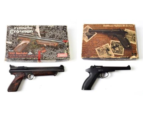 PURCHASER MUST BE 18 YEARS OF AGE OR OVER A Crosman Medalist II Model 1300 Single Shot  .22 Calibre Pump Action Target Pistol