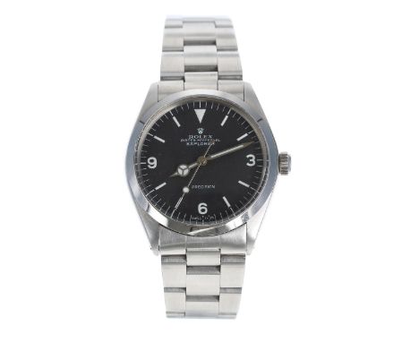 Rolex Oyster Perpetual Air-King stainless steel gentleman's wristwatch, reference no. 5500, serial no. 6237xxx, circa 1979, a