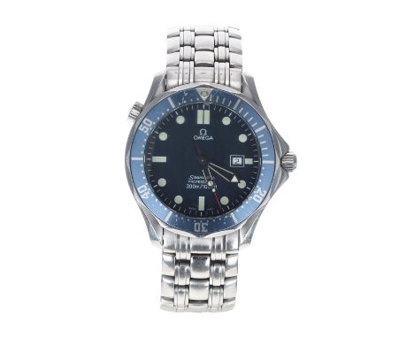 Omega Seamaster Professional 300m/1000ft stainless steel gentleman's wristwatch, reference no. 196 1523, serial no. 58580xxx,