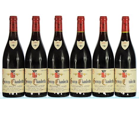 2007 Domaine Armand Rousseau, Gevrey-Chambertin Premier Cru, Lavaux Saint-Jacques 6x75cl  Labels slightly soiled, 1 damaged. 