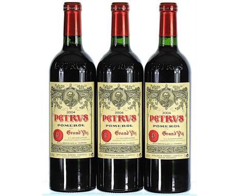 2004 Petrus, Pomerol OWC 3x75cl  Lying in Octavian since first release and subsequently stored in a private temperature contr