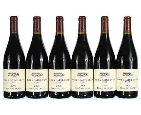 2008 Domaine Dujac, Morey-Saint-Denis Premier Cru 6x75cl  Labels slightly soiled.  Lying in Octavian since first release and 