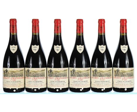 2006 Domaine Armand Rousseau, Gevrey-Chambertin Premier Cru, Clos Saint-Jacques 6x75clStored in a temperature controlled cell