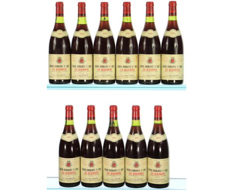 1983 Jean Grivot, Vosne-Romanee Premier Cru, Les Beaumonts 11x75cl   Part of the personal collection of a retired wine mercha