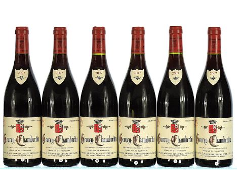 2007 Domaine Armand Rousseau, Gevrey-Chambertin 6x75cl  Labels slightly soiled and scuffed.  Lying in Octavian since first re