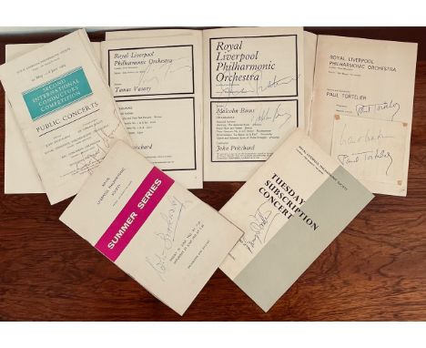 VARIOUS AUTOGRAPHS, PROGRAMMES, JOHN OLIVER, (THREE) EDWARD PETHERBRIDGE, LETTERS FROM DEREK JACOBI, AND CECIL BEATON, NATION