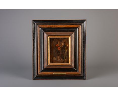 Title: Dutch school, attributed to Leonard Bramer (1596-1674): Salome with the head of John the Baptist, oil on panel Descrip