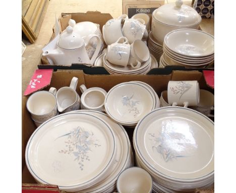 A extensive quantity of Noritake Keltcraft dinner for 12 people and teaware 