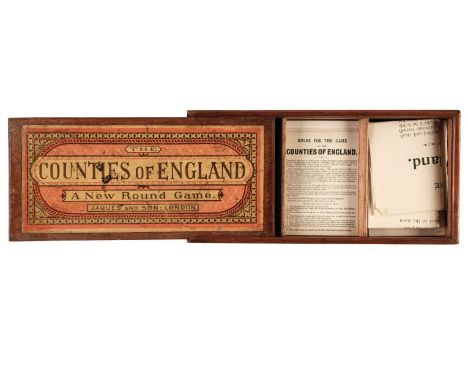 * Miscellaneous Ephemera, including Counties of England, Jaques and Son: London, circa 1901, three complete decks of Counties