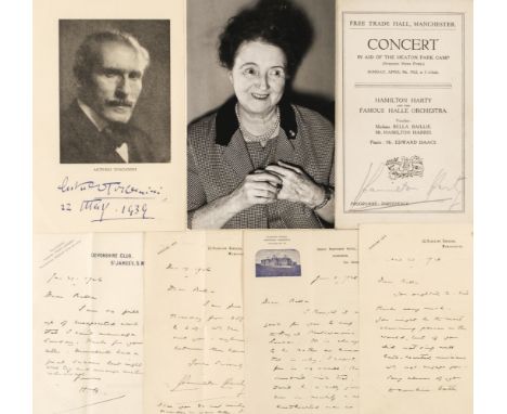 * Baillie (Isobel, 1895-1993), English Soprano. An archive of correspondence and ephemera relating to the English soprano Iso