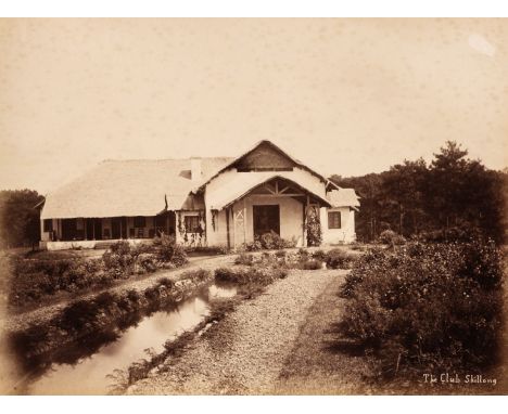 * India. An album containing 32 photographs of Shillong and the Residency, c. 1880s, albumen prints, some possibly by Colin M