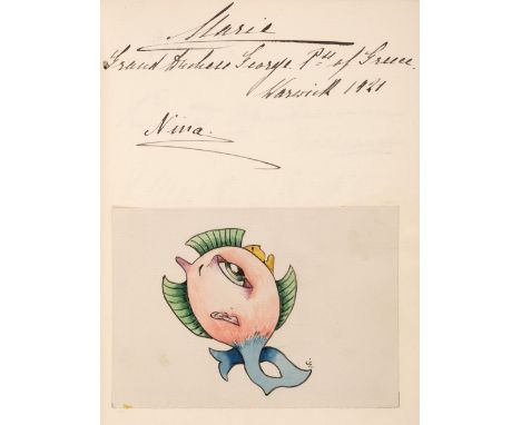 * Warwick Castle visitors’ book. A visitors' book, seemingly kept by Henry Wheelwright Marsh while renting Warwick Castle, c.