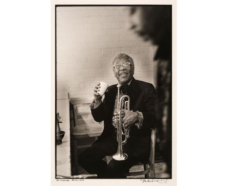 * Wilmer (Val, born 1941). Portraits of the jazz musicians John Coltrane in his hotel room, London, 1961 &amp; Roy Eldridge, 