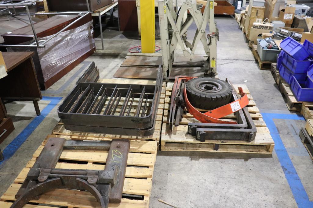Forklift components