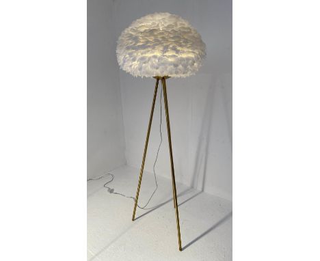 FEATHER CLOUD FLOOR LAMP, 168cm x 60cm x 60cm. 