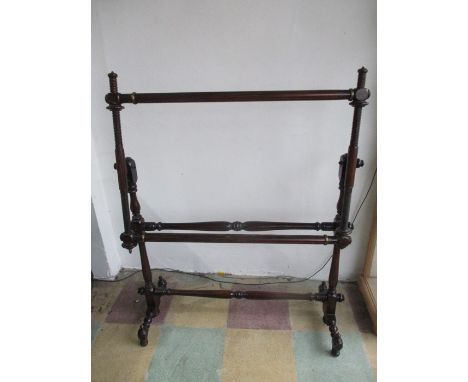 A Victorian tapestry maker's stand
