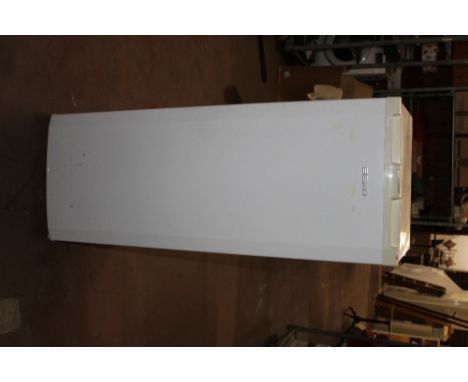 A Beko frost free A Class ladder freezer, 146 cm x 55.5 cm x 56 cm. CONDITION REPORT: Minor denting to the door with some min