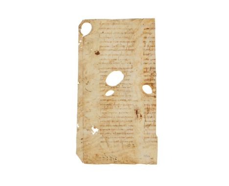Ɵ Smaragdus of St-Mihiel, Commentary on the Rule of St. Benedict, in Latin, in Visigothic minuscule, decorated manuscript on 