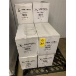 Lot Nextera Plastic Containers, 7" X 6" X 3" with folding lid, part #755LH, (10) cases- 210 per case