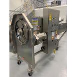 Urschel Mdl. TRS 2510 Trans Slicer, Ser. #813, V-infeed drive belts, opening 8" wide by 10" tall,