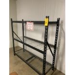 Shelving , 3-shelf, 24" wide X 72" long X 72" tall (Required Loading Fee: $20.00) NO HAND CARRY (
