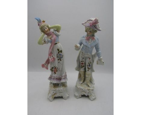 Vintage European ceramic figures