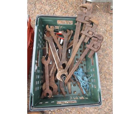 A crate of tools