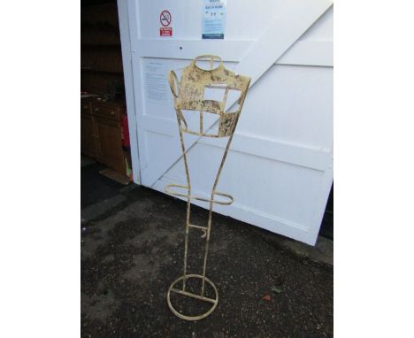 Vintage painted metal mannequin H147cm approx