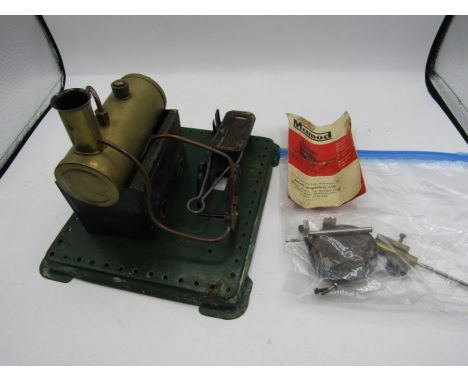 Mamod stationary model steam engine, as found