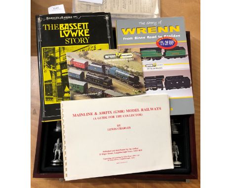 Wrenn OO Gauge - The Story of Wrenn, from Binns Road to Basildon, Maurice Gunter, 1st ed. pub. Irwell Press 2004; together wi