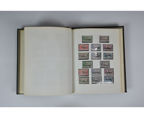 Philately - A philatelist's meticulously collected stamp album King George VI Commonwealth Canada - Jamaica to include mostly