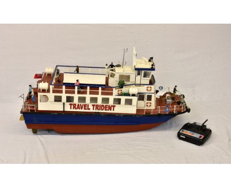 A very well constructed remote control scale model of TRAVEL TRIDENTof great detail and large proportions, 42in. (106.7cm.) l