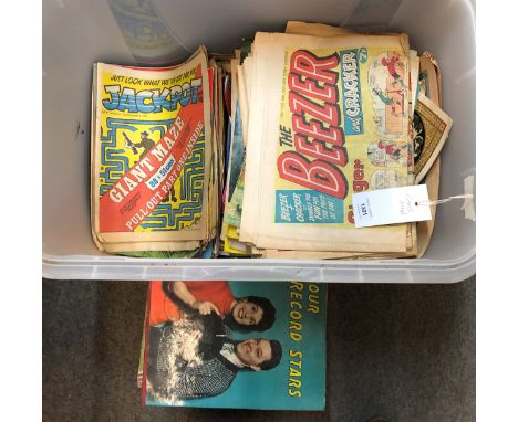 A collection of silver/Bronze Age comics, comprising of Bunty; Sandie; June; Mandy; Judy; Mirabelle; Tammy and Sally; School 