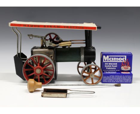 A model Mamod live steam traction engine (not tested)