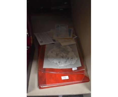 An album of Ascension Island first day covers and a small selection of loose covers.