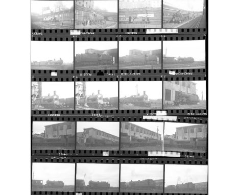 Approximately 120, 35mm negatives. Includes Kentish Town, Feltham, Bow, Plaistow and Euston taken in 1950.  Negative numbers 