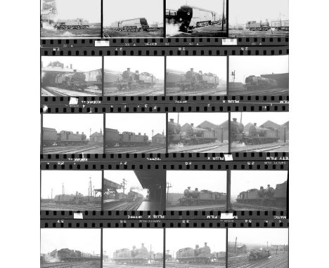 Approximately 120, 35mm negatives. Includes Nine Elms, Willesden, Old Oak, Bow and Plaistow etc taken in 1951/52.  Negative n