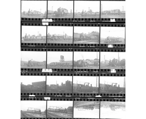 Approximately 110, 35mm negatives. Includes Willesden, Bow, Romford and Tilbury taken in 1949. Negative numbers within range: