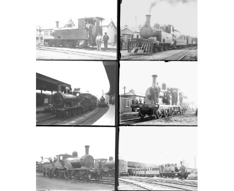 Approximately 58 large format glass negatives. All Irish including C&amp;L Rly, GSR, WCR, CB&amp;PR, C&amp;MLR, G&amp;R and W