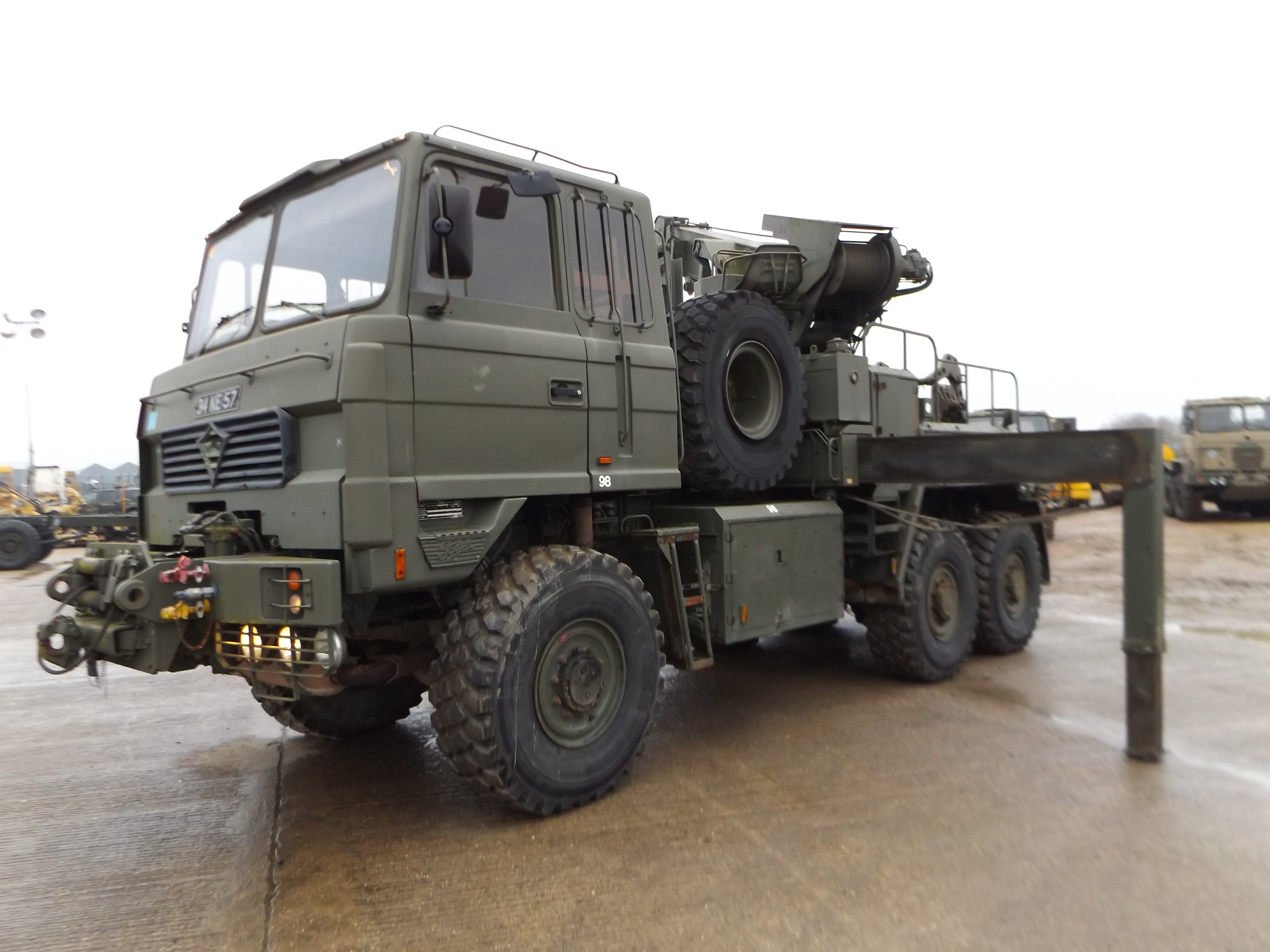 You are bidding on Direct from the UK Ministry Of Defence a Foden 6x6 Recovery Vehicle which is C You are bidding on Direct from the UK Ministry Of Defence a Foden 6x6 Recovery Vehicle which is C