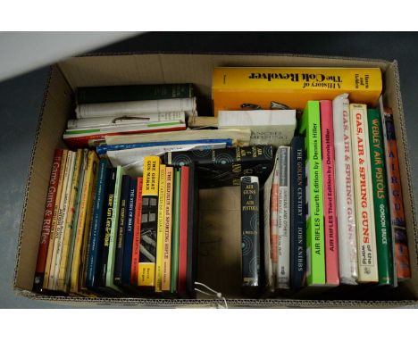 A selection of books, relating primarily to guns, including: Restoration of Antique Firearms, by J.N. George &amp; R. Chapman